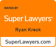 Rated by | Super lawyers | ryan kreck | superlawyers.com